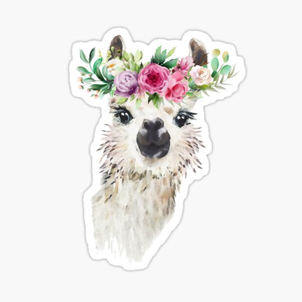 Item preview, Pretty Little Llama designed and sold by Laura Lise Wong.