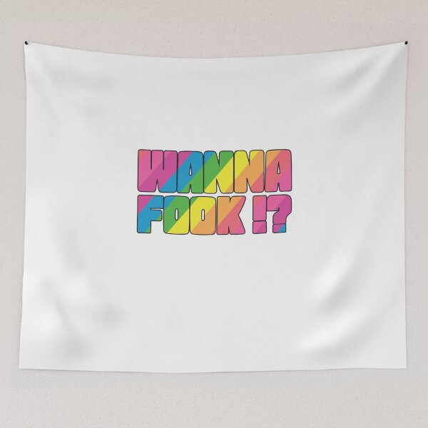 Item preview, Wanna Fook Yas Kween Broad Rainbow Pride designed and sold by JustLivinLife.