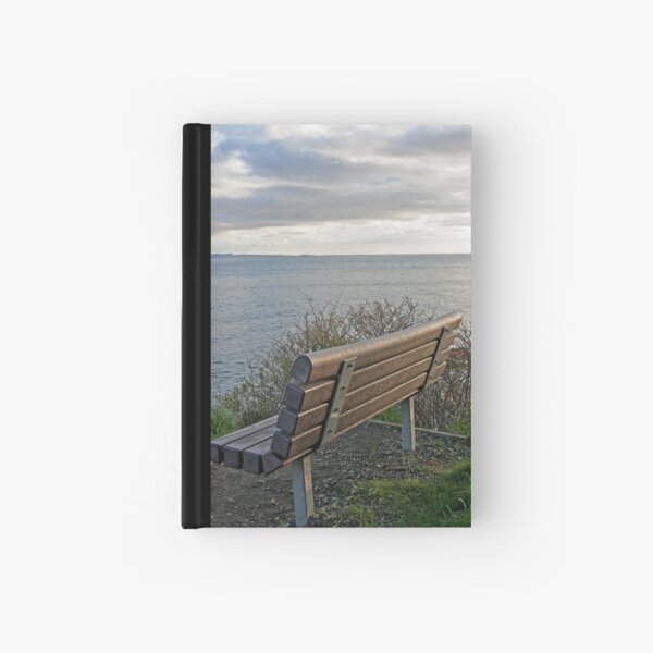 "Bench To Contemplate On" Hardcover Journal