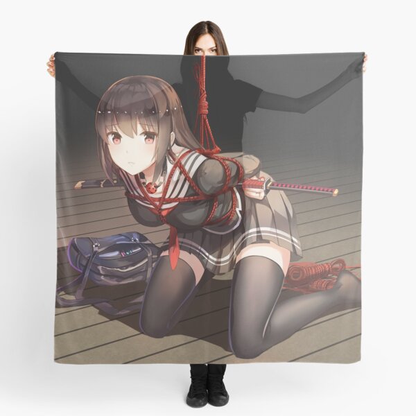 Anime Schoolgirl Pussy - Anime Girl Rope Scarves for Sale | Redbubble