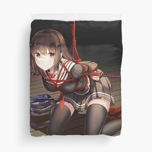 Cute Anime Girl Pussy - Anime Girl Rope Duvet Covers for Sale | Redbubble