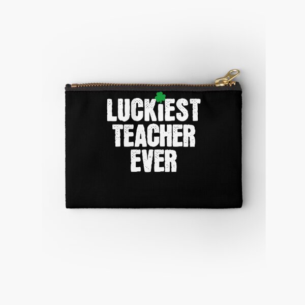 Item preview, St Patricks Day Luckiest Teacher Shamrock  designed and sold by 4tomic.