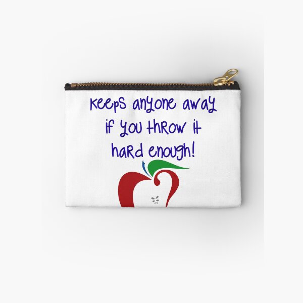 Item preview, Funny Quote Apple A Day Saying designed and sold by SoCalStylez.