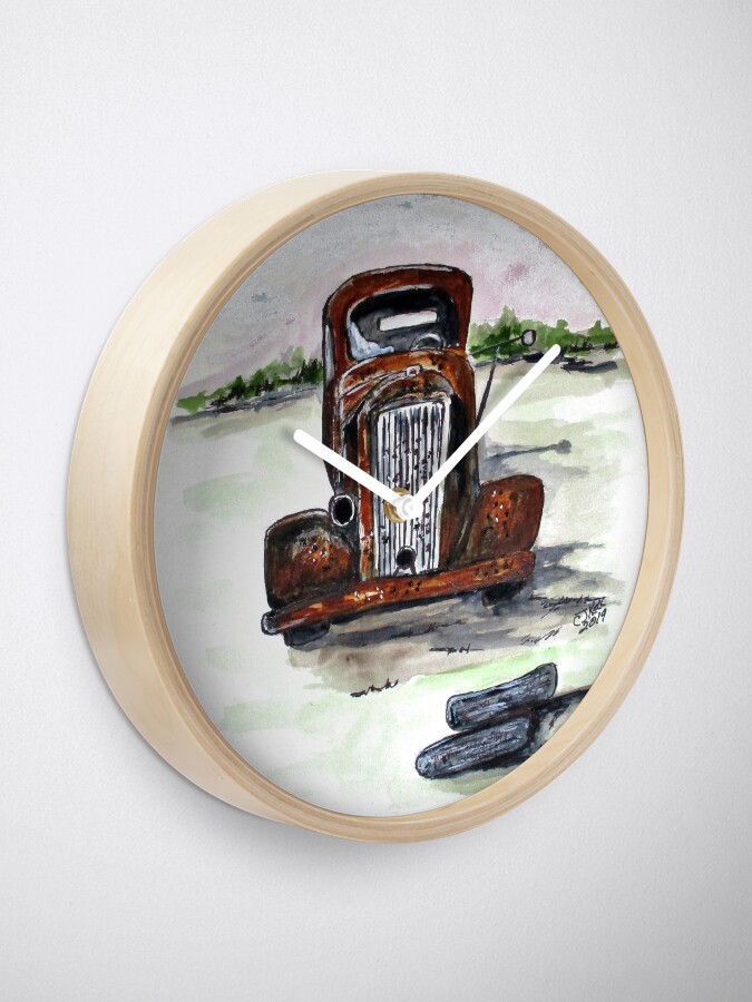 Alternate view of Former Bootlegger Clock