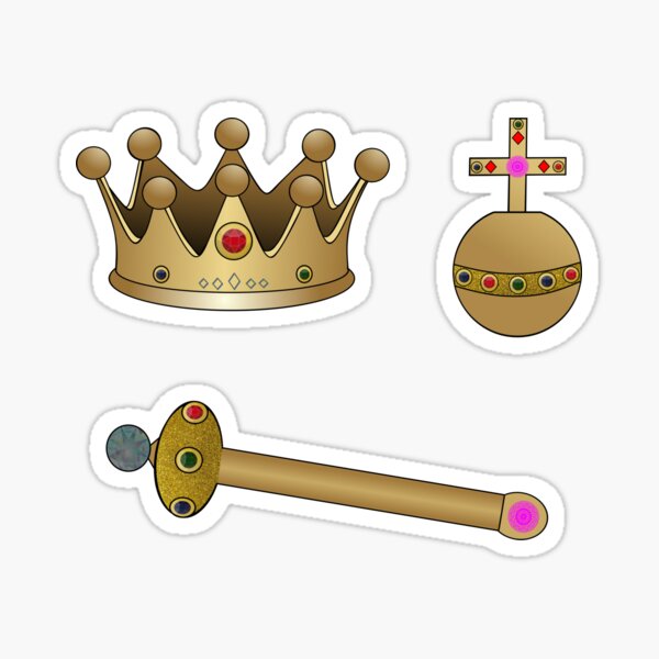 Crown Jewel Stickers Redbubble
