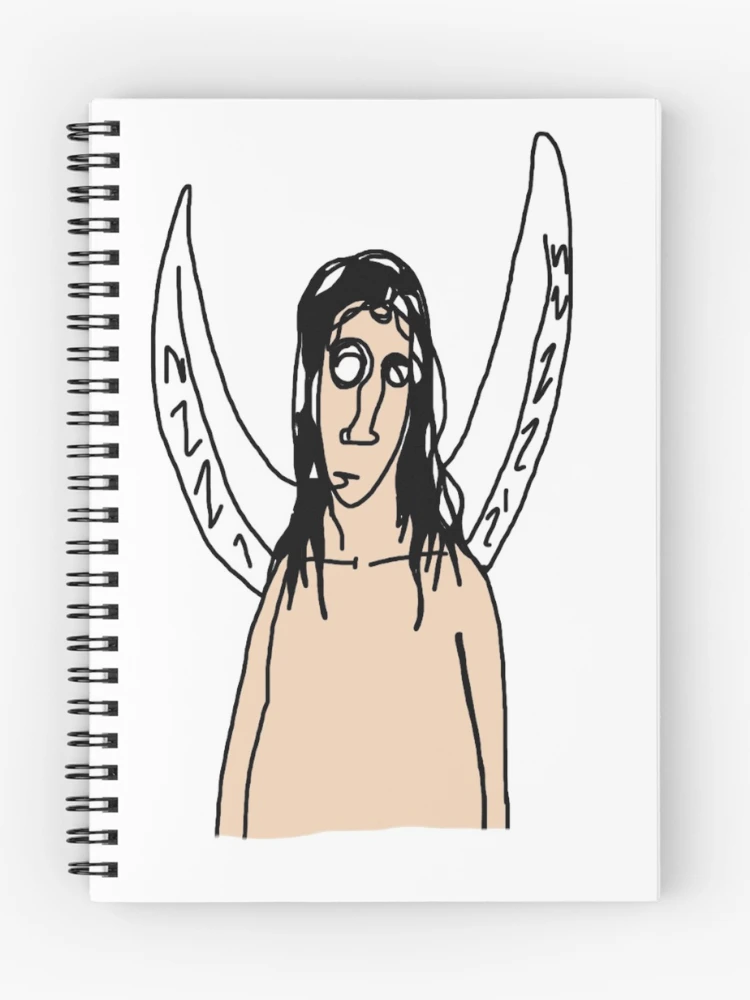 Thumbnail 1 of 3, Journal, Sad Angel designed and sold by Ronsmonkeys.