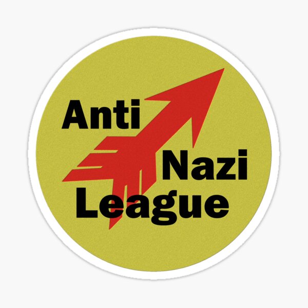 ANTI NAZI LEAGUE Sticker