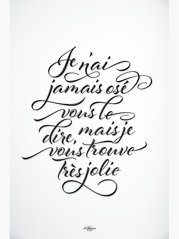 Thumbnail 2 of 2, Greeting Card, French love declaration designed and sold by fligans.
