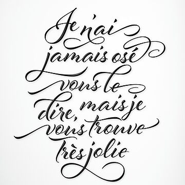 Artwork thumbnail, French love declaration by Ben Fligans
