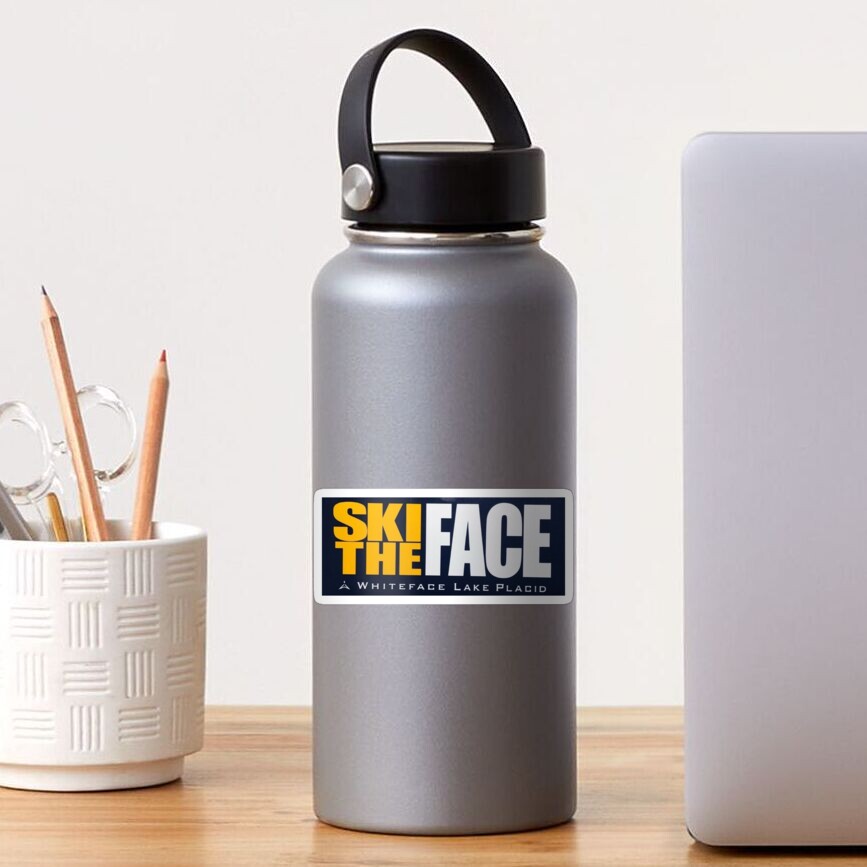Ski The Face Sticker Sticker