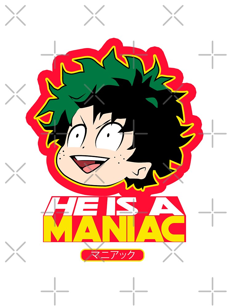 My Hero Academy Deku Maniac Baby One Piece By Fungangstore Redbubble