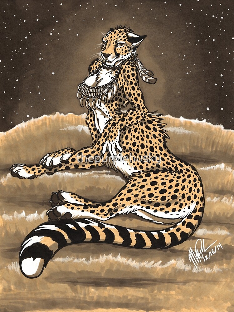 Cheetaurah by thepurplehusky
