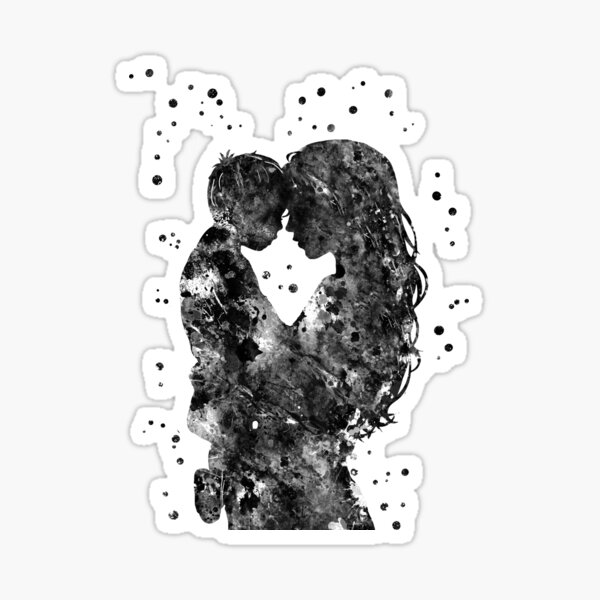 Artikel-Vorschau von Mutter und Sohn, Mutter mit Sohn, Liebeskunst, designt und verkauft von Rosaliartbook.