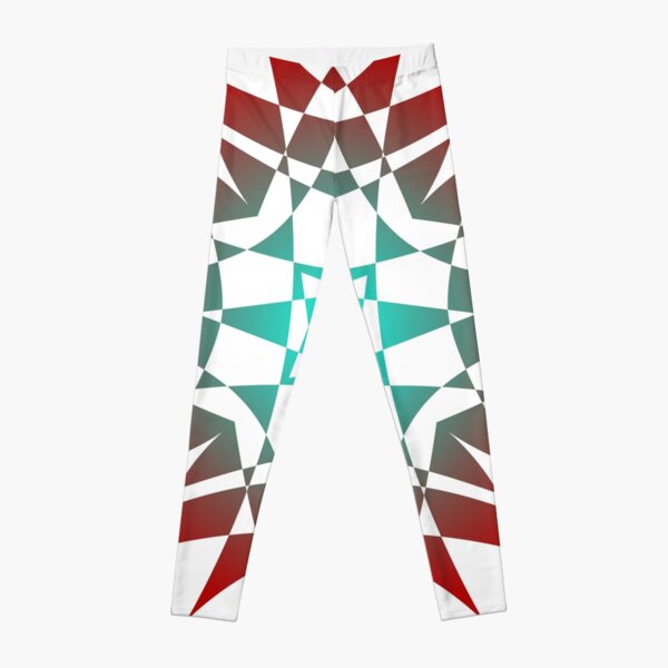 "Palace" - digital abstract transparent illustration mandala Leggings