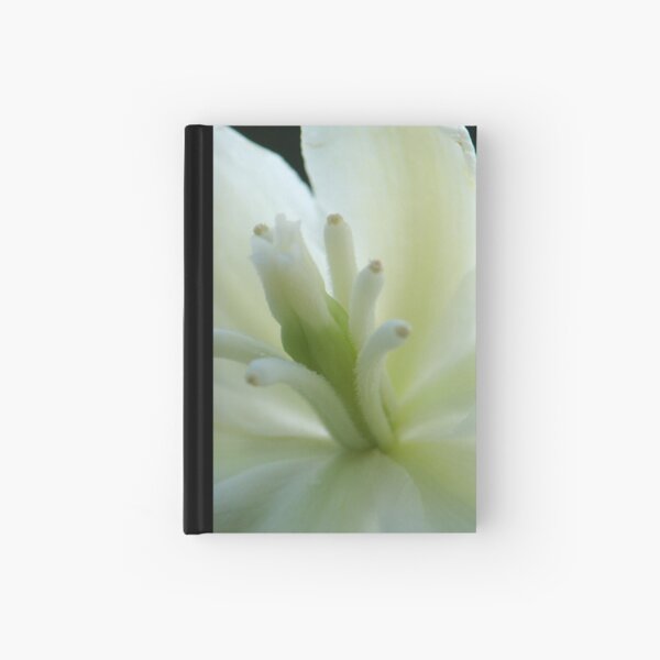 White Elegance Hardcover Journal