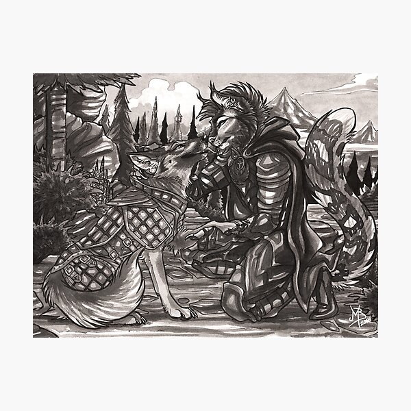 War Dog Photographic Print