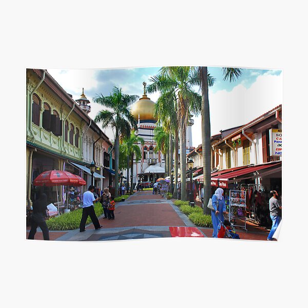 Singapore, Sultan Mosque 3 Poster