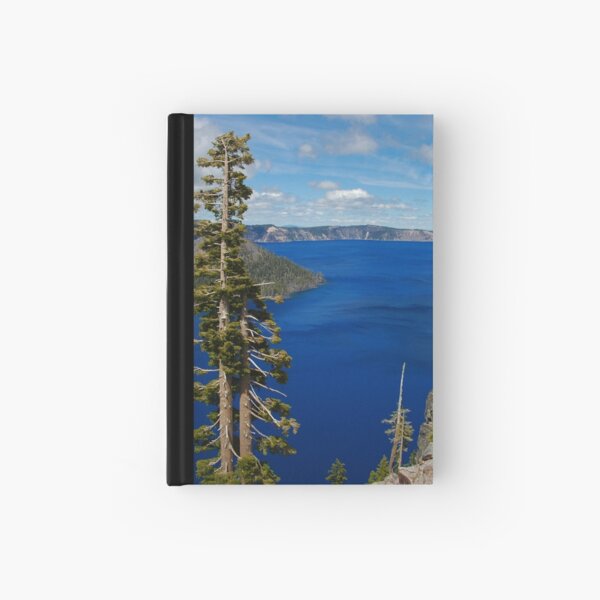 Crater Blue Hardcover Journal