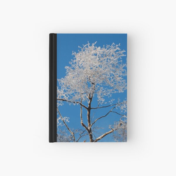 day 3 - overhead at the wood pile. Hardcover Journal