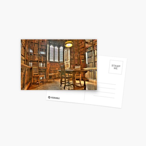 "Quiet Please in the Library" Postcard
