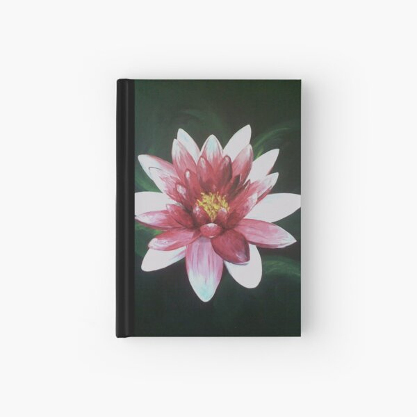 Water Lily Hardcover Journal