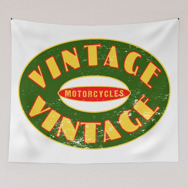 Item preview, Vintage Sign - yellow/green designed and sold by EmblemThreads.