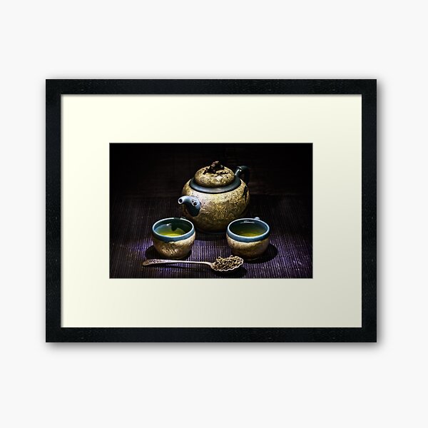 Oolong tea Framed Art Print
