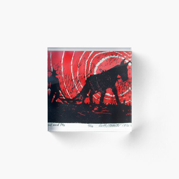 Jezebel and Me Acrylic Block