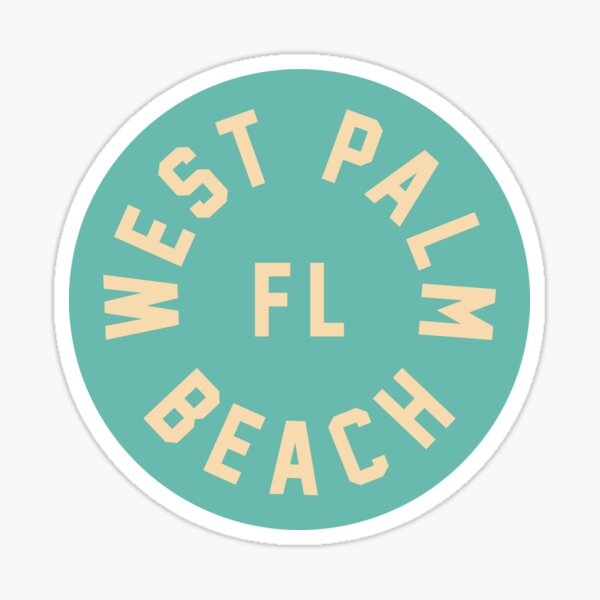 West Palm Beach - Florida Sticker