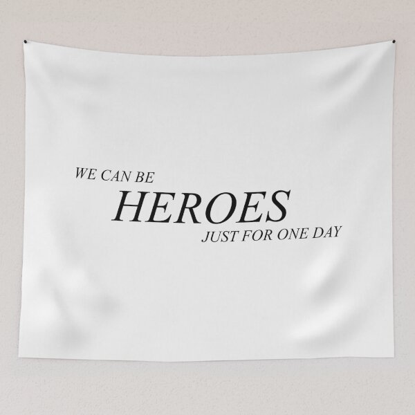 Item preview, Heroes - David Bowie designed and sold by LexiDeYoung.