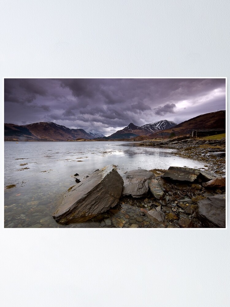 Alternate view of Loch Leven Poster