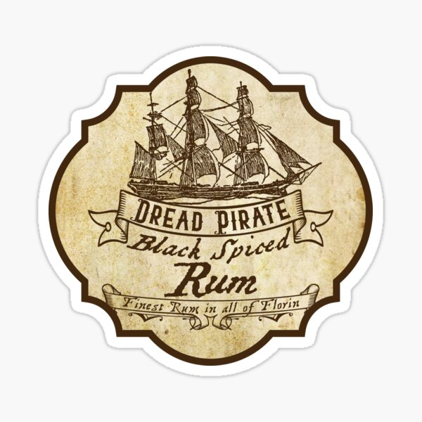 Artikel-Vorschau von Dread Pirat Gewürzter Rum, designt und verkauft von Kt Designs.