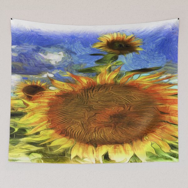 Item preview, Sunflowers Van Gogh Art designed and sold by bejacs.
