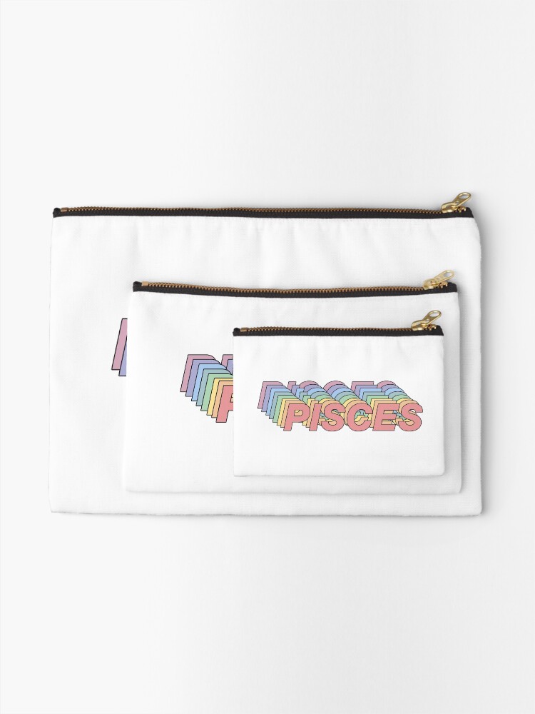 Alternate view of PISCES Zipper Pouch