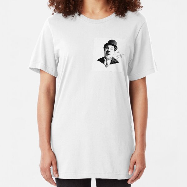 Charlie Chaplin - SMILE Slim Fit T-Shirt