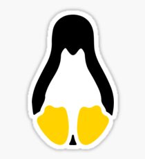 Linux tux penguin symbol Sticker