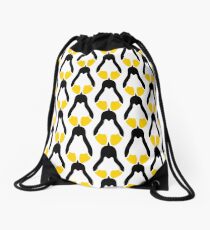 Linux tux penguin symbol Drawstring Bag