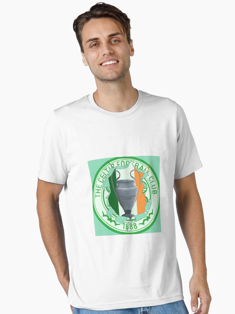 Celtic 1967 tricolour Essential T-Shirt for Sale by Lenny18