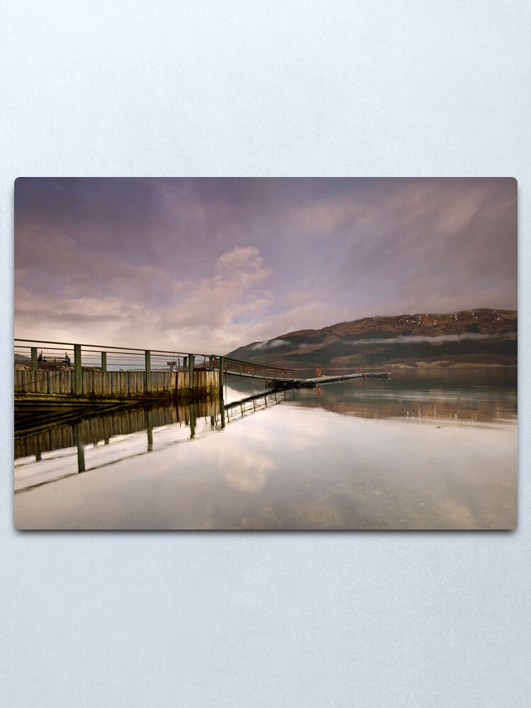 Alternate view of Jetty Metal Print