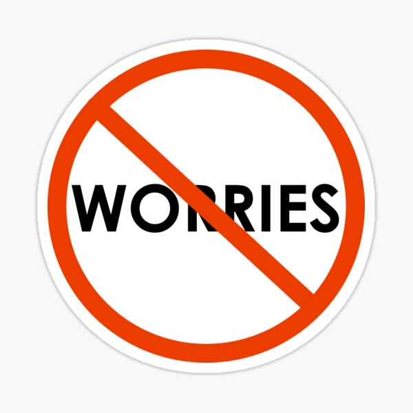 No Worries Mate Sticker By Utterlyariel Redbubble