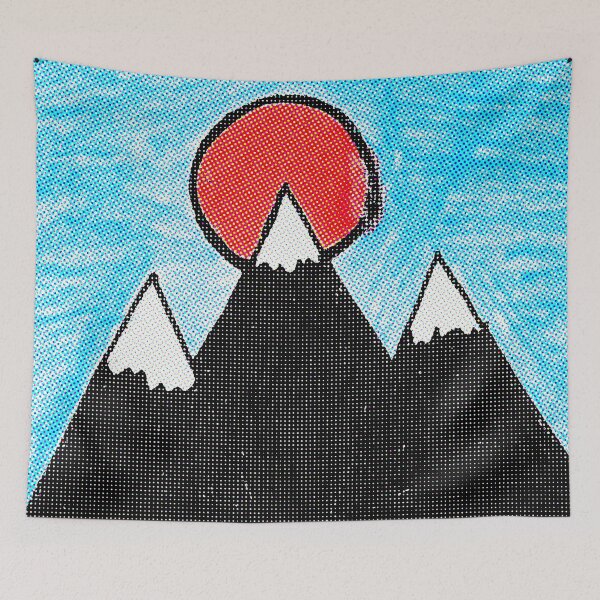 Item preview, mountain range sunset designed and sold by C E.