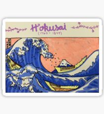 “The Great Wave” Hokusai Sticker