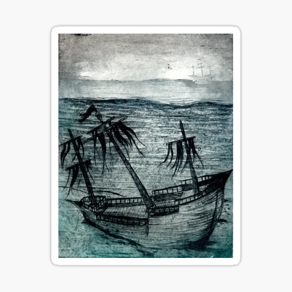 Item preview, Sunken Ship designed and sold by artbymegan-p.