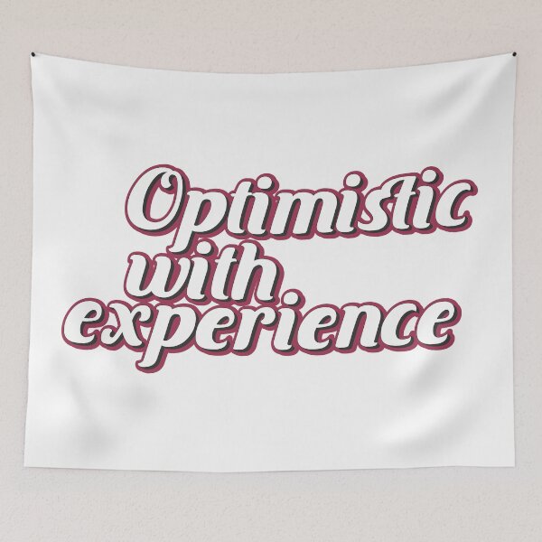 Item preview, Optimistic with experience  designed and sold by portokalis.