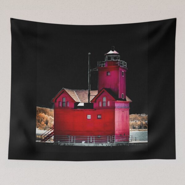 Item preview, "Midnight at Holland Harbor Light" designed and sold by Creatively Colette’s .