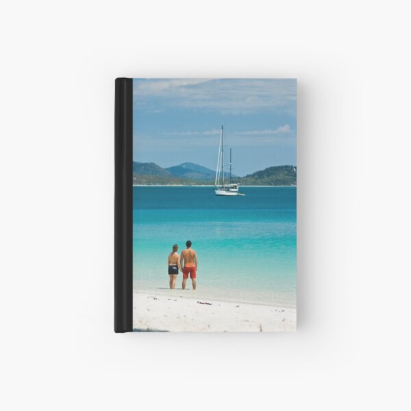Whitehaven Beach Hardcover Journal