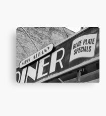 Blue Plate Special Canvas Print