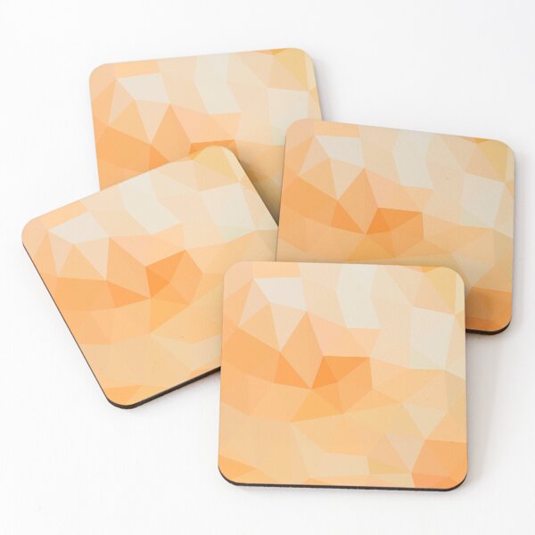 Item preview, Golden Orange Low Poly designed and sold by ColorObsession.