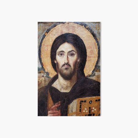The Christ Pantocrator of St. Catherine’s Monastery at Sinai Art Board Print