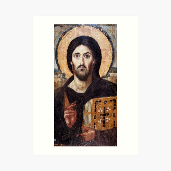 The Christ Pantocrator of St. Catherine’s Monastery at Sinai Art Print